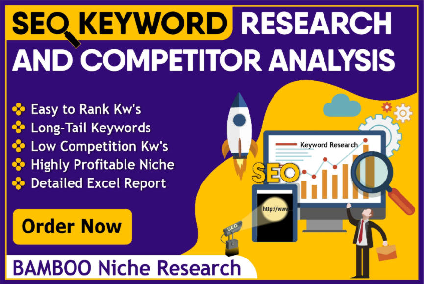 I will do keyword research and competitors analysis f...