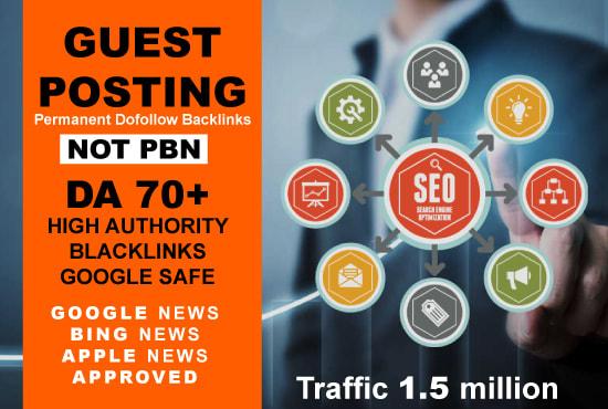 Guest Post on Google News Approved Website DA 70