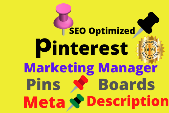 I will create Pinterest Board and pins With Strong ke...