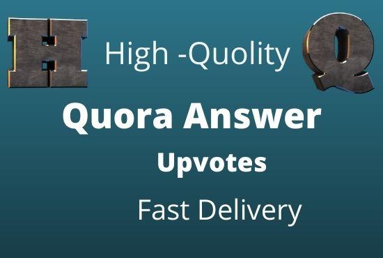I well Get 10 high quality quora answers for your web...