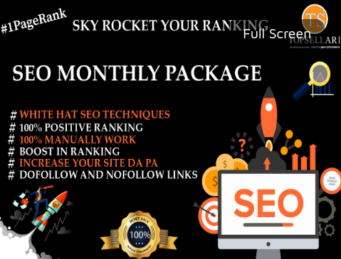 provide Monthly HQ SEO backlinks service. All In One ...