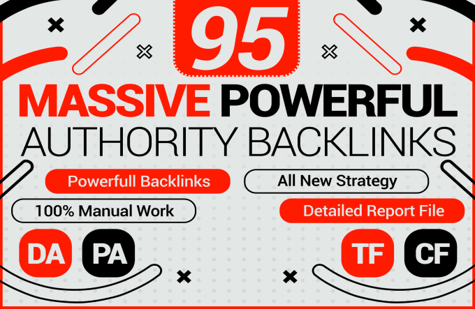 I will Create 95 unique domain SEO Mix backlinks on t...