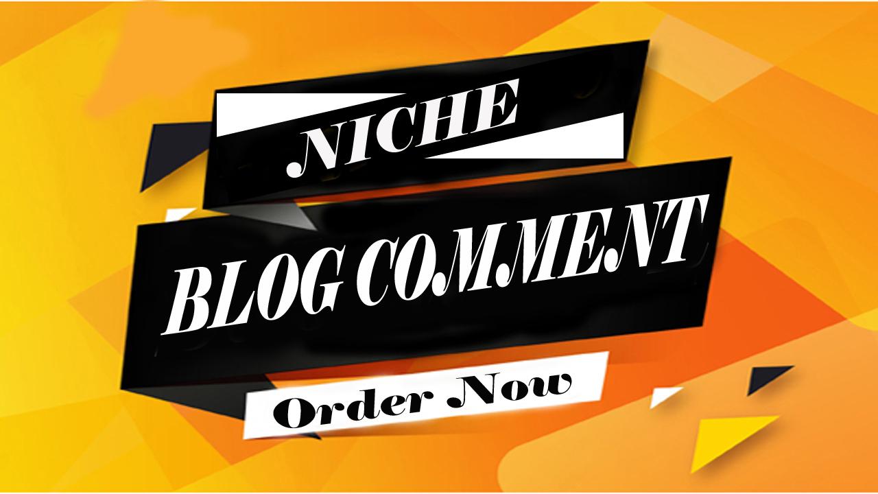 70 niche relevant blog comments links best for SEO ra...