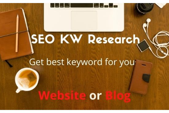 I will do SEO 401 keyword research and competitor ana...