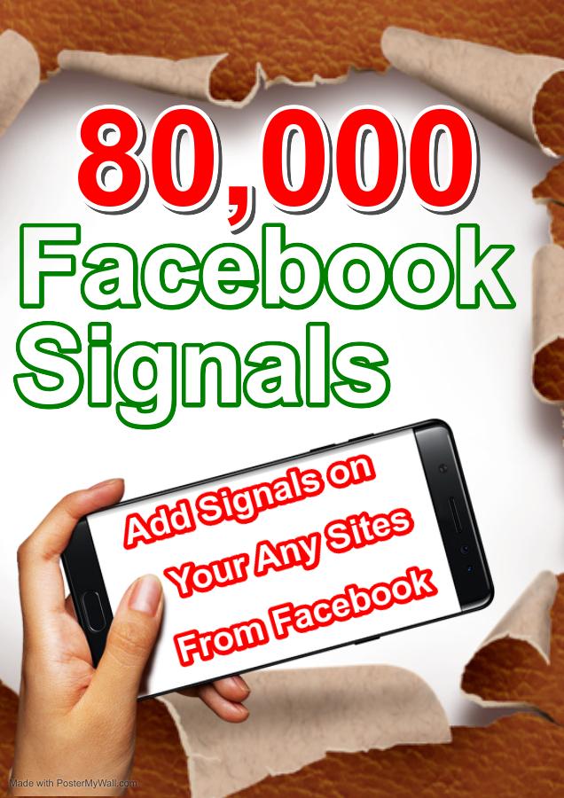 Buy 80,000 Seo social signals Grow Your Sites