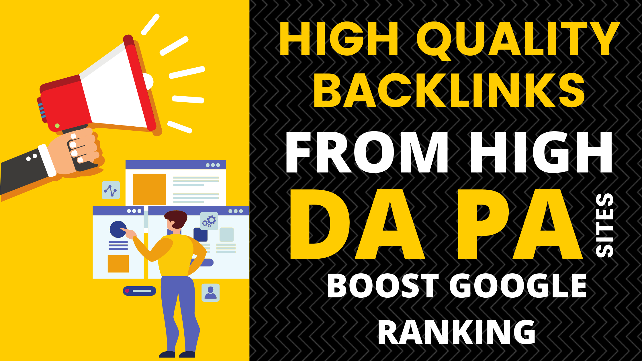 Build High Quality Dofollow Backlinks from High DA PA...