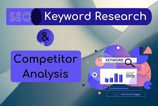 I will do the best professional SEO keyword research ...