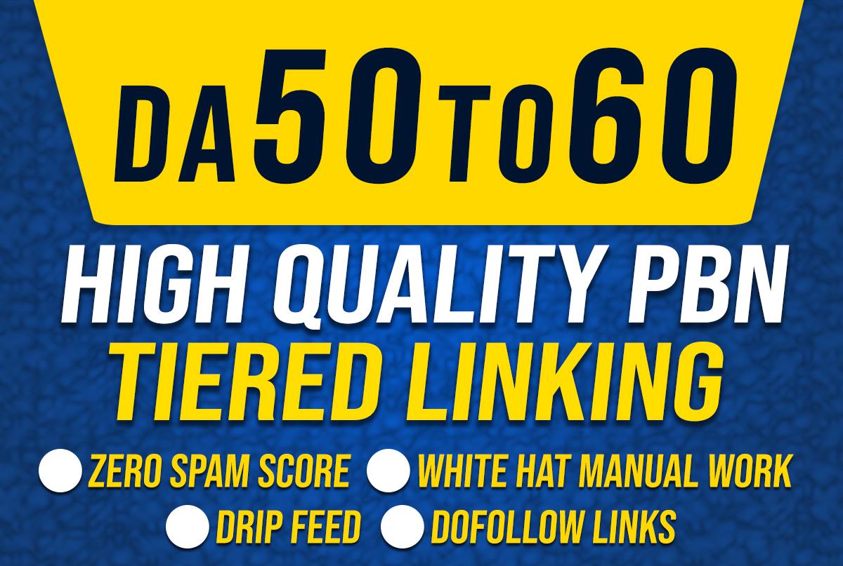 I will create 50 seo dofollow high da backlinks with ...