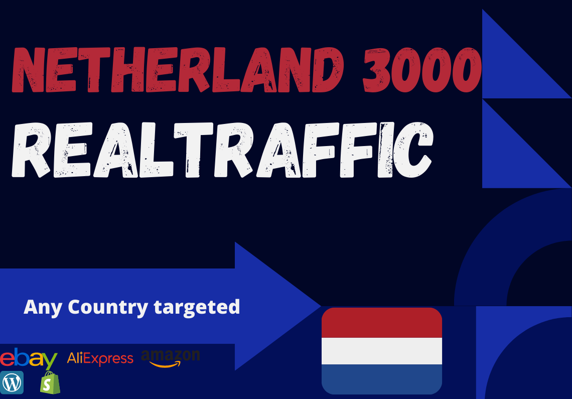 Netherland website Real person 3000 traffic low bounc...