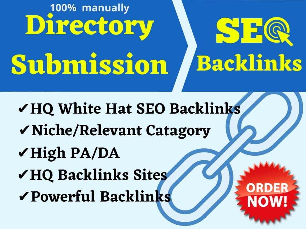 build 100 niche category powerful Directory Submissio...