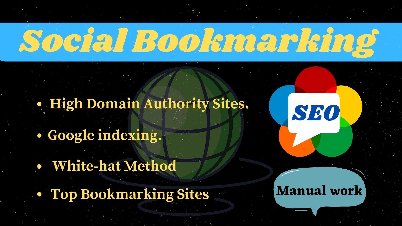I will create 20 social bookmarking for your website ...