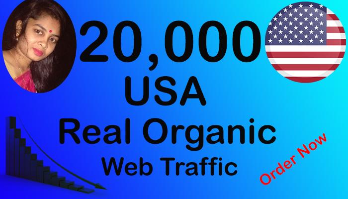 Get 20,000 USA Website Traffic Within 4 Days