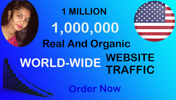 Real and Organic 1,000,000 1Million World-Wide Websit...