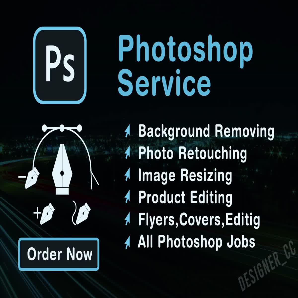 I will do photoshop projects professionally