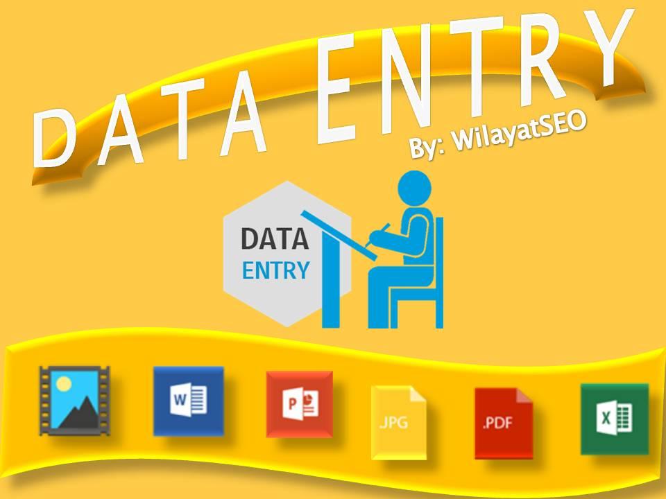 I will manage your data entry tasks within given time...