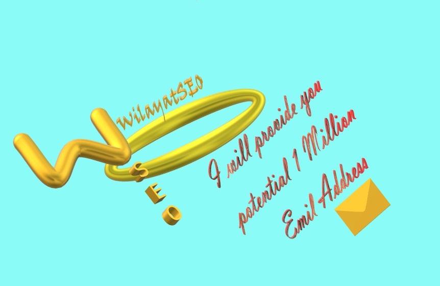 I will send you 1 Million UK email list for marketing...