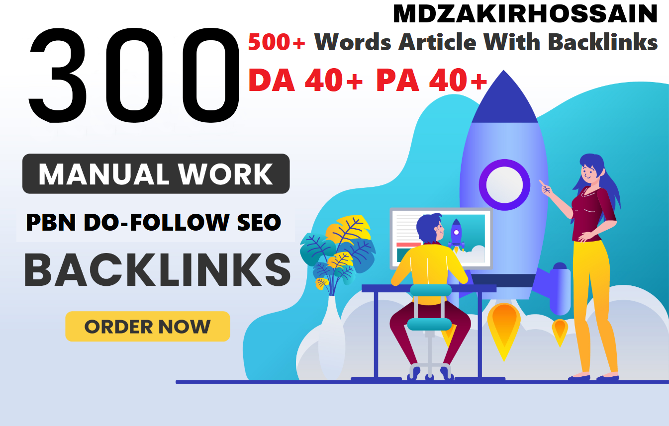 300 Website Home Page WEB2.0 PBNs Post DA 40+ PA 40+