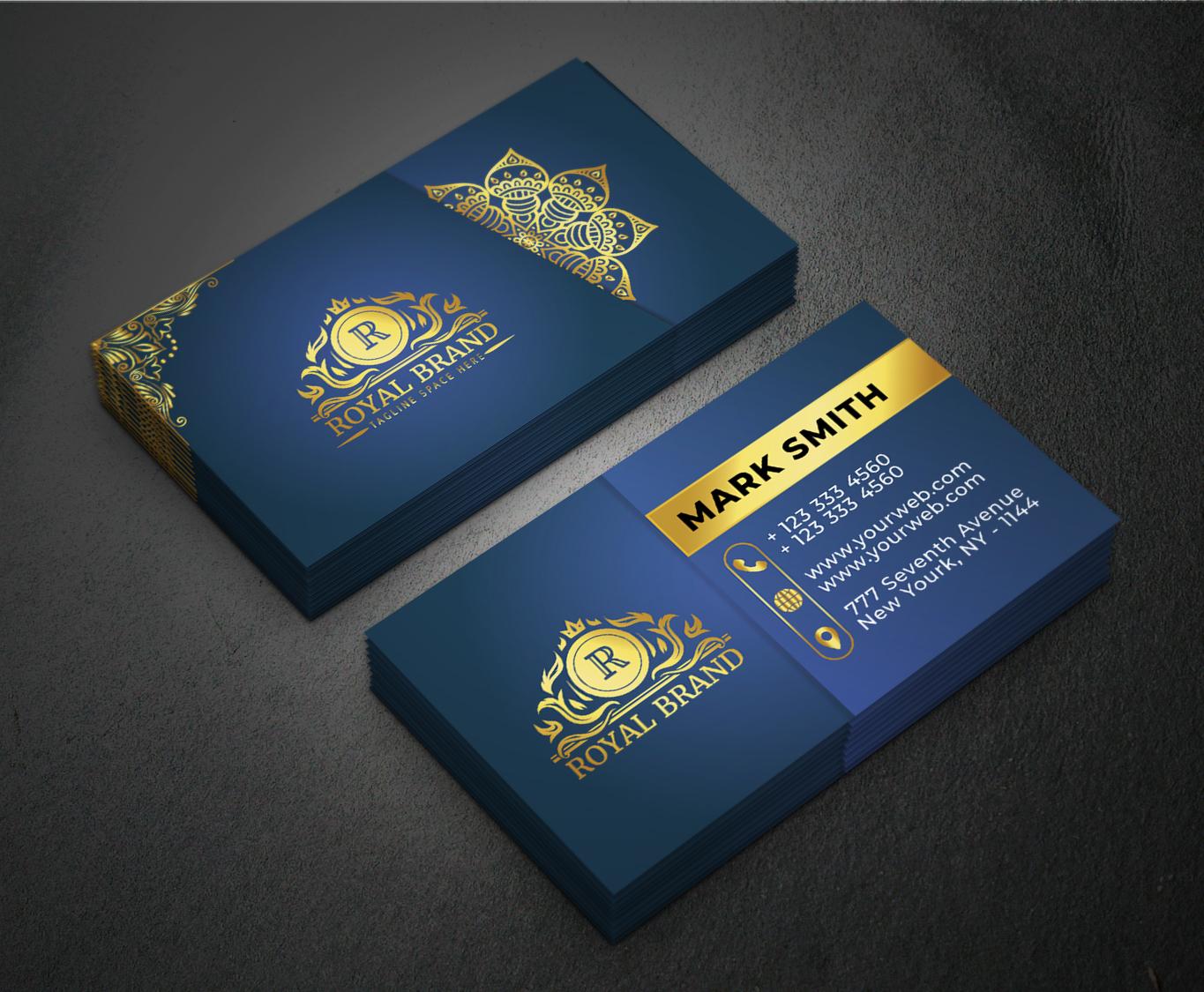 i will do professional fabulous business card design ...