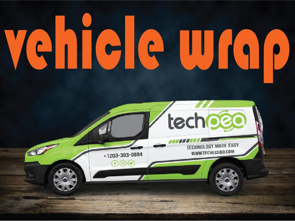 i will do vehicle wrap, van wrap, car wrap, truck ...