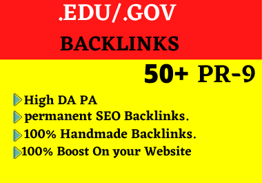 Create Manual 5 EDU/GOV High Authority SEO Backlinks ...