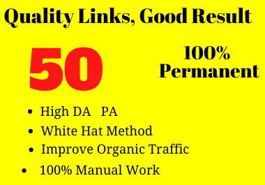 50 Social Profile backlinks for your Website