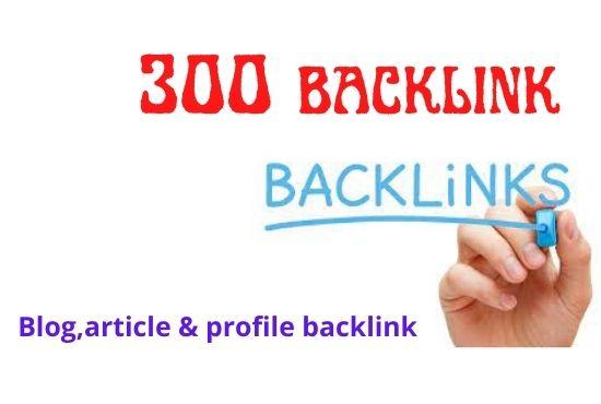 i Will Create 300 Good PR Backlinks helps to websites...