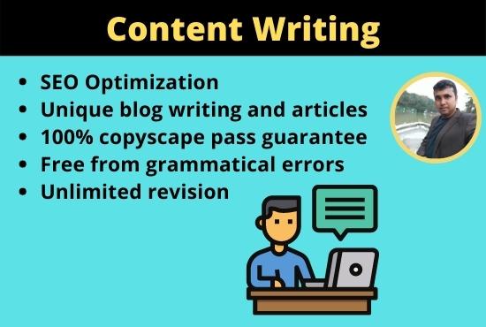 I will write content for an Article, Blog post, Soc...