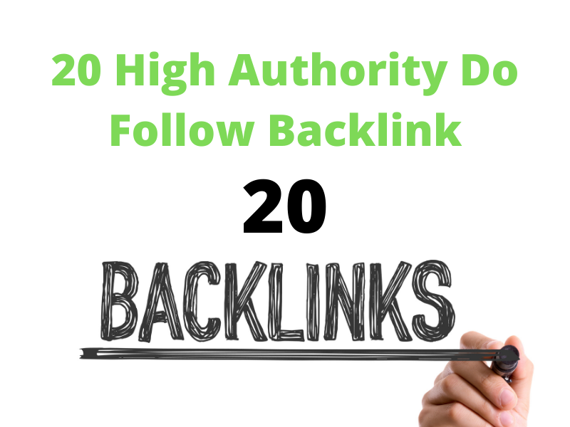 I will provide 20 high authority manual seo dofollow ...