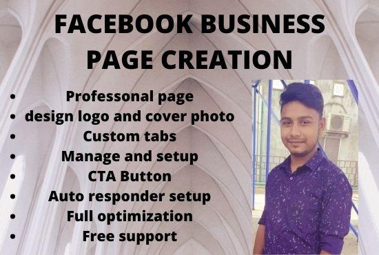 I will optimize an impressive facebook business page ...