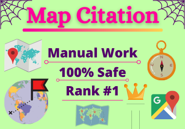 200 Maps Citation Manual high authority permanent bac...