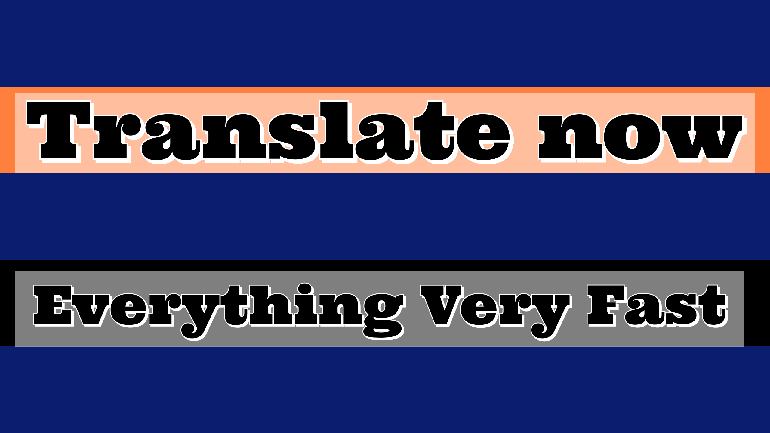 Quality translation from English to French, English ...