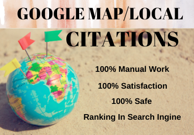 I will do 500 Google Maps Citations for local busines...
