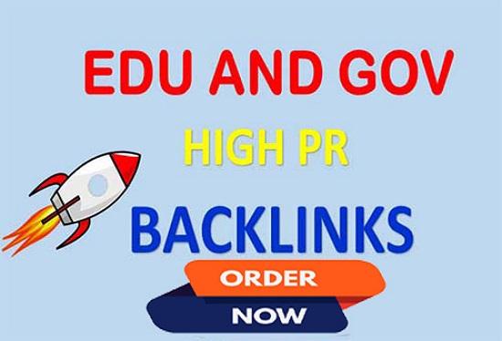 I will Manually create EDU/GOV High Authority pr pa d...