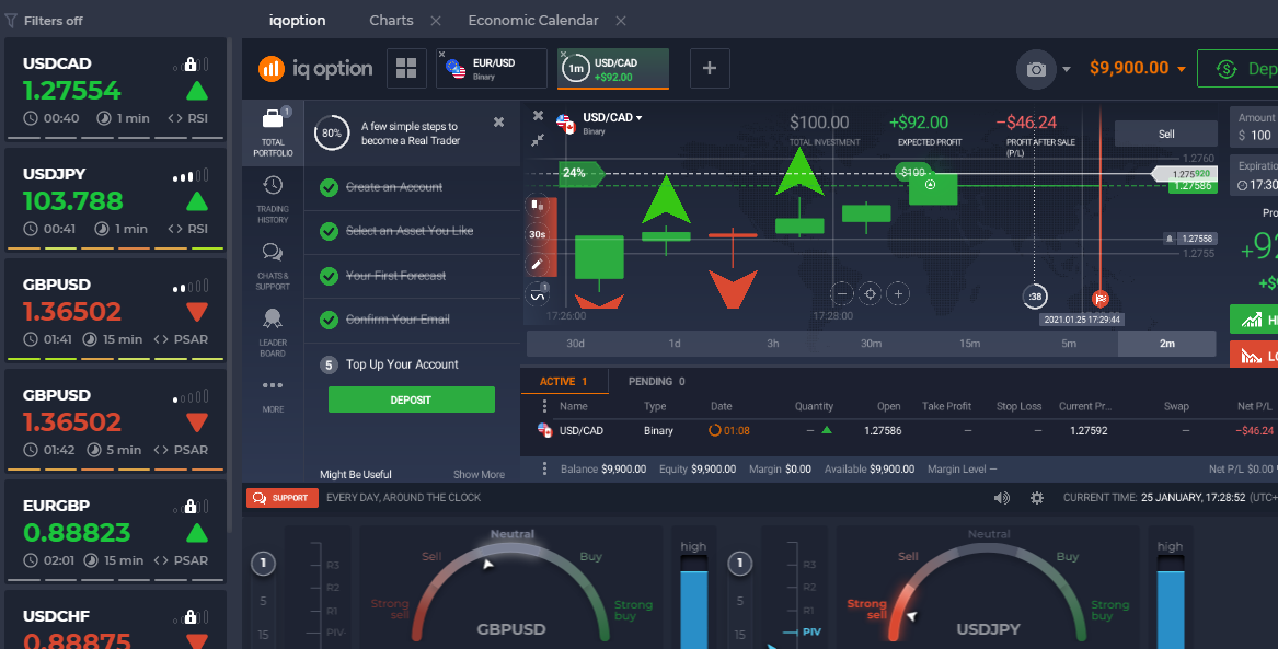 The smart assistant program in trading, grow your we...