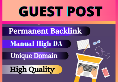 Write and Publish 10 Guest posts Unique article high ...