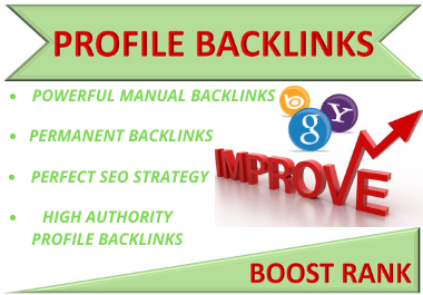 25 Profile Backlinks High Authority White Hat Backlin...