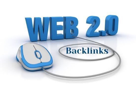 I will provide you 20 web 2.0 Backlinks with niche re...