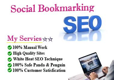 I will provide HQ Do-Follow Social Bookmarking Backli...