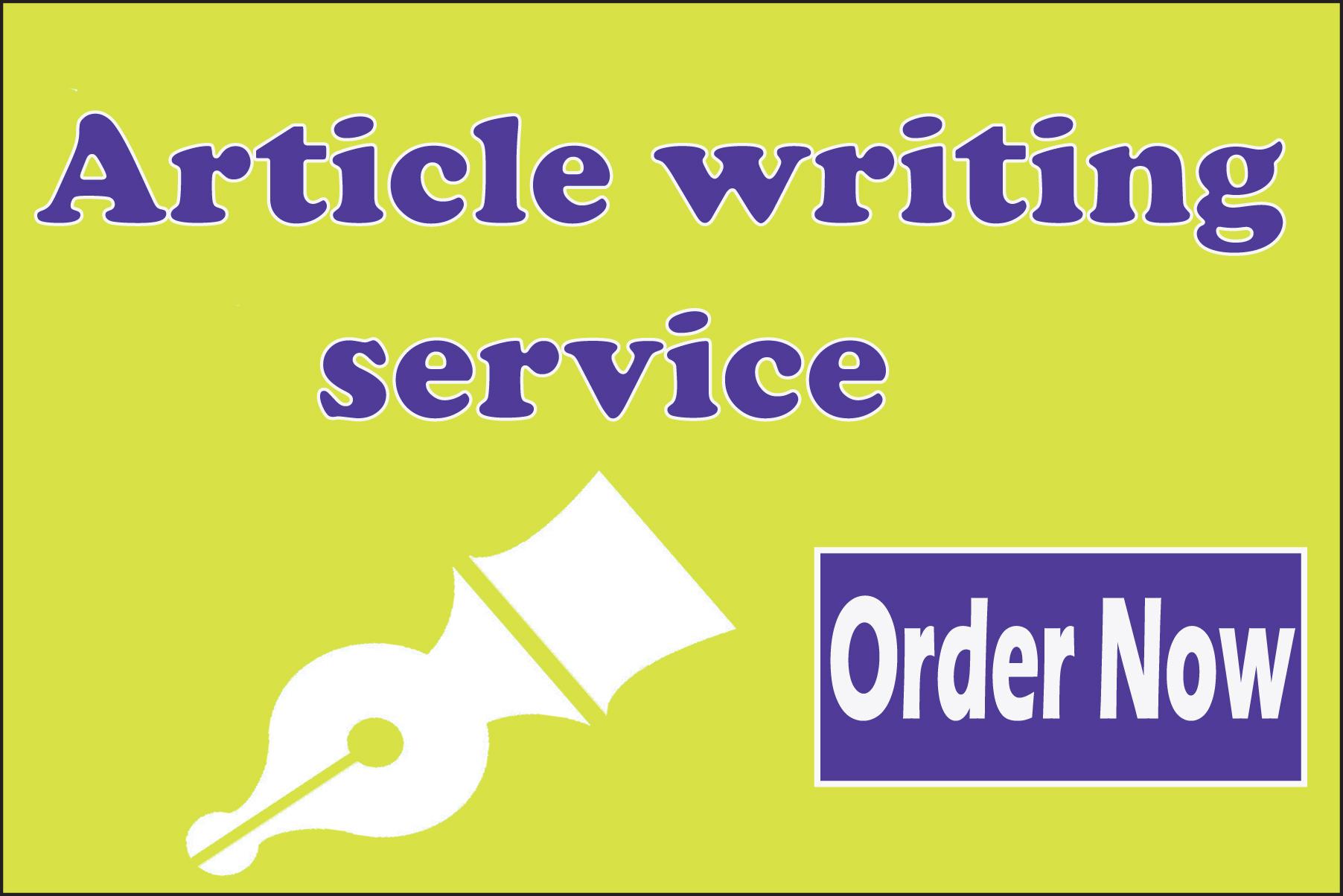 3 &times 1000 words article writing for your site