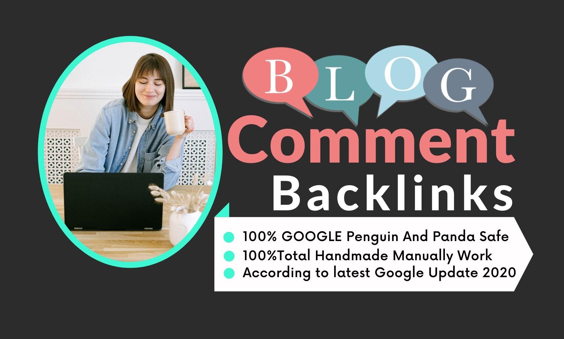 I will do manually 1500 dofollow Blog Comments backli...