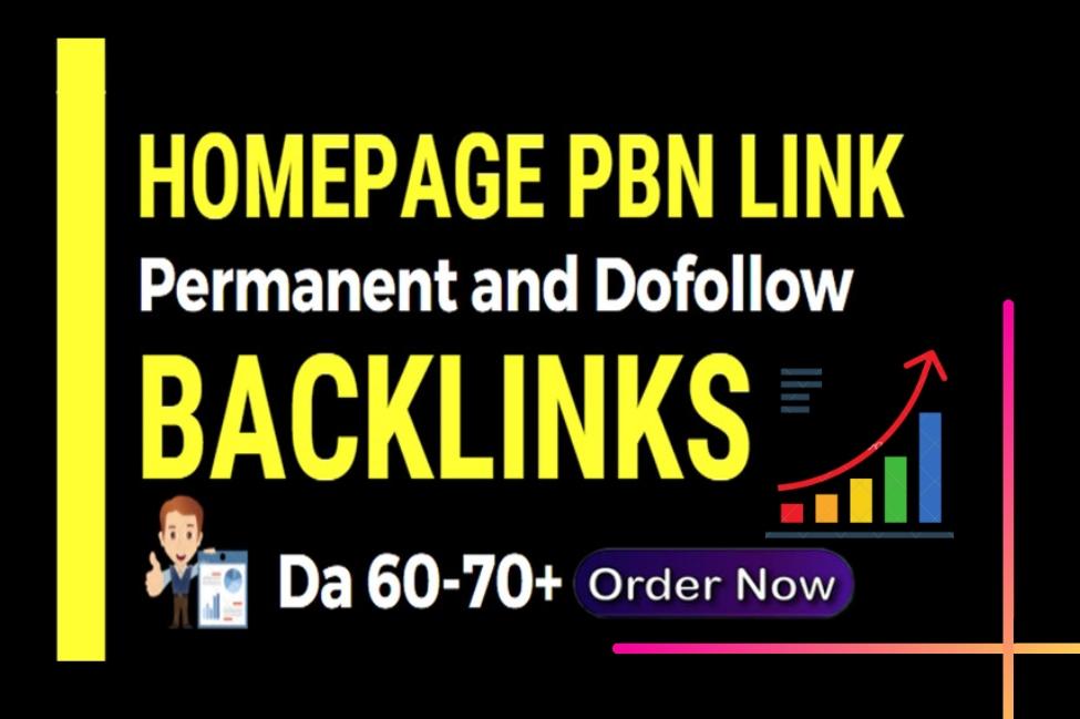 I will Create 50 plus homepage pbn SEO dofollow backl...