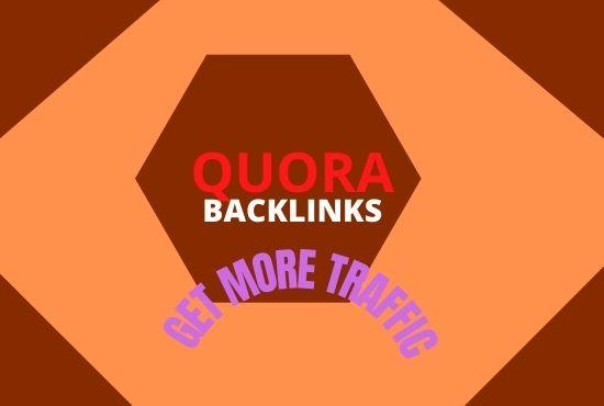 I Will Provide 6HQ Quora Answer With Backlinks