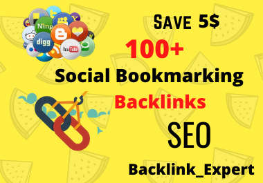 I will provide manually 100 social bookmarking backli...