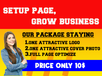 I Will Create and Optimize Facebook Page and setup pa...