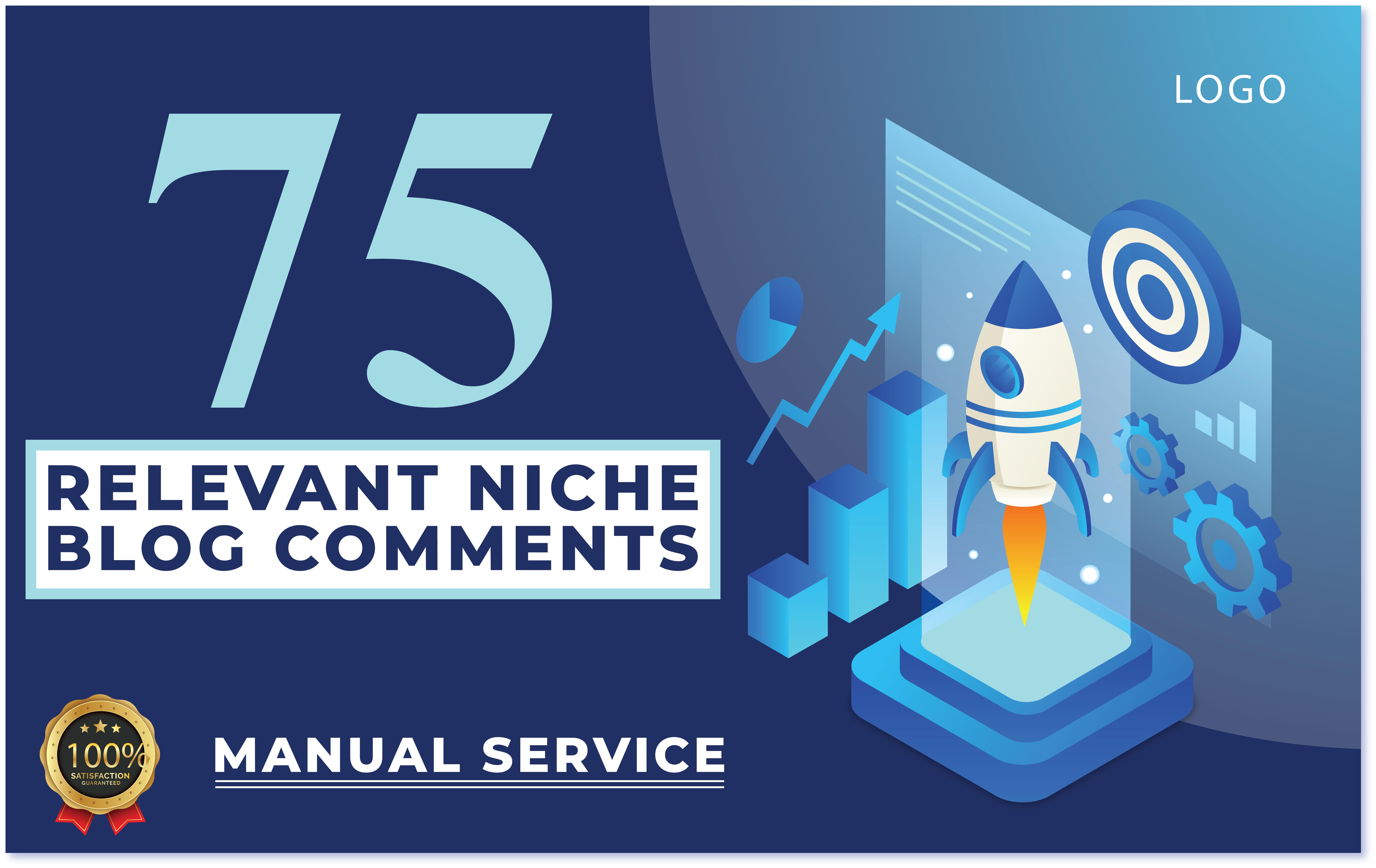 i wiil do 75 niche relevant blog comment backlinks