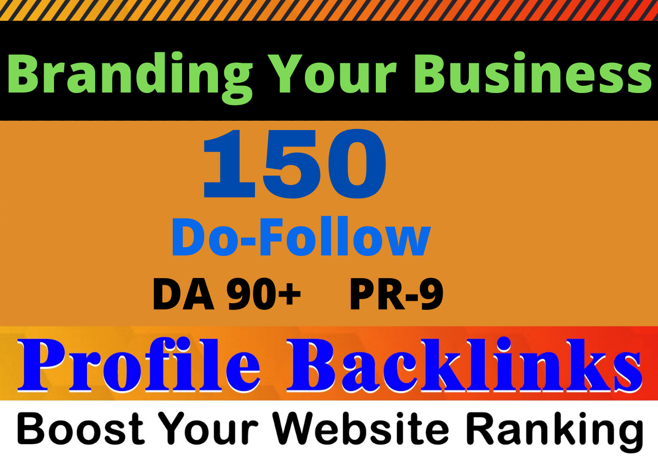 I will Create 150 high quality DA Do-follow pr9 profi...