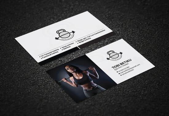 I will design elegant double sided business card prin...