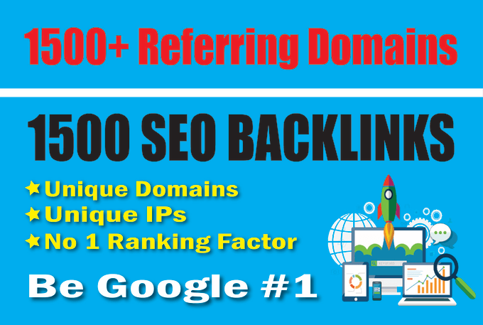 I will build referring domain backlinks to rank your ...
