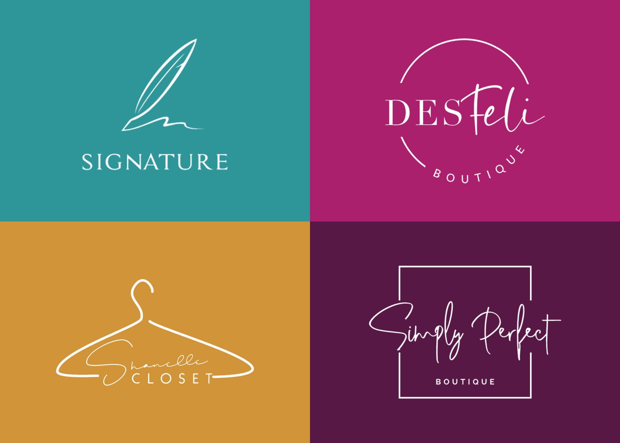 I will do professional signature logo with brand styl...