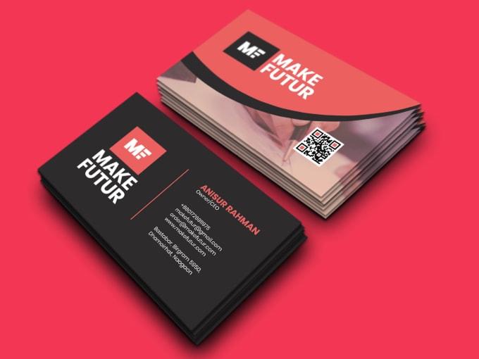 I will do unique business card design for you